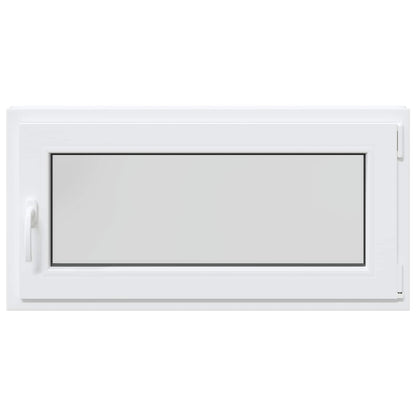 Finestra per Soffitta RISOR 100 x 50 cm PVC e Vetro Bianco | homemem39