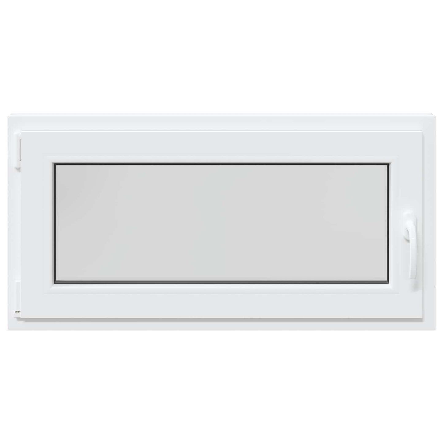 Finestra per Soffitta RISOR 100 x 50 cm PVC e Vetro Bianco | homemem39