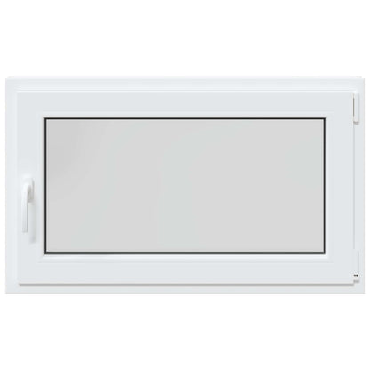 Finestra per Soffitta RISOR 100 x 60 cm PVC e Vetro Bianco | homemem39