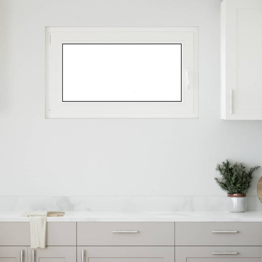 Finestra per Soffitta RISOR 100 x 60 cm PVC e Vetro Bianco | homemem39