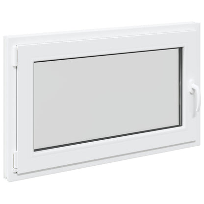 Finestra per Soffitta RISOR 100 x 60 cm PVC e Vetro Bianco | homemem39