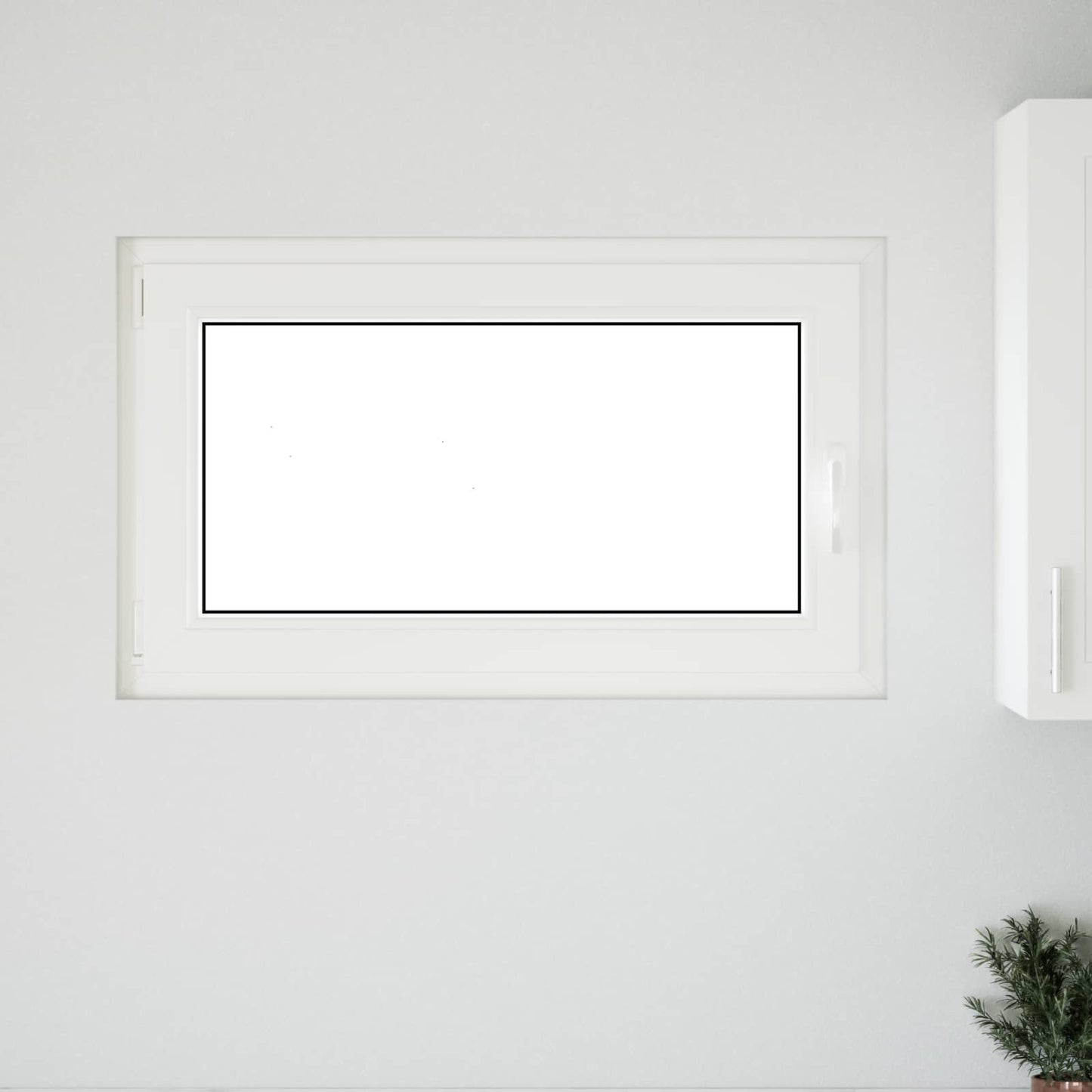 Finestra per Soffitta RISOR 100 x 70 cm PVC e Vetro Bianco | homemem39