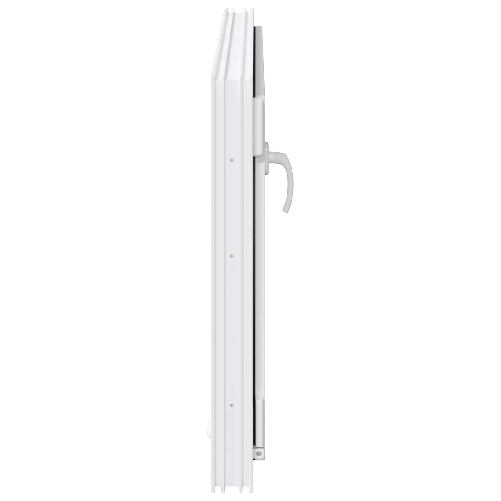 Finestra per Soffitta RISOR 100 x 70 cm PVC e Vetro Bianco | homemem39