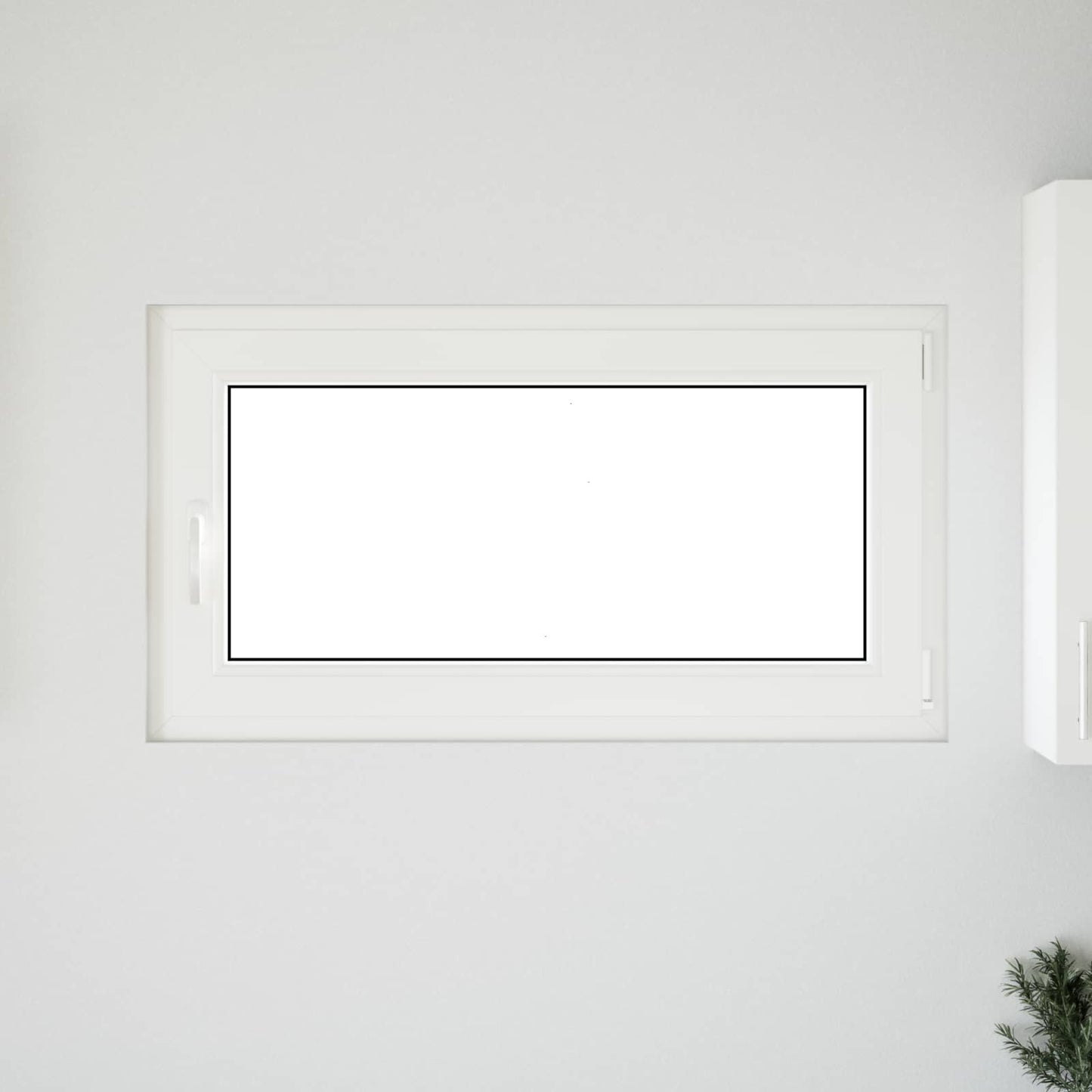 Finestra per Soffitta RISOR 110 x 50 cm PVC e Vetro Bianco | homemem39