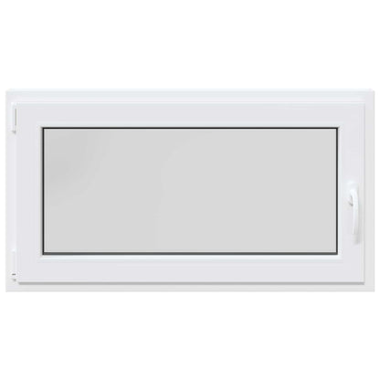 Finestra per Soffitta RISOR 110 x 60 cm PVC e Vetro Bianco | homemem39