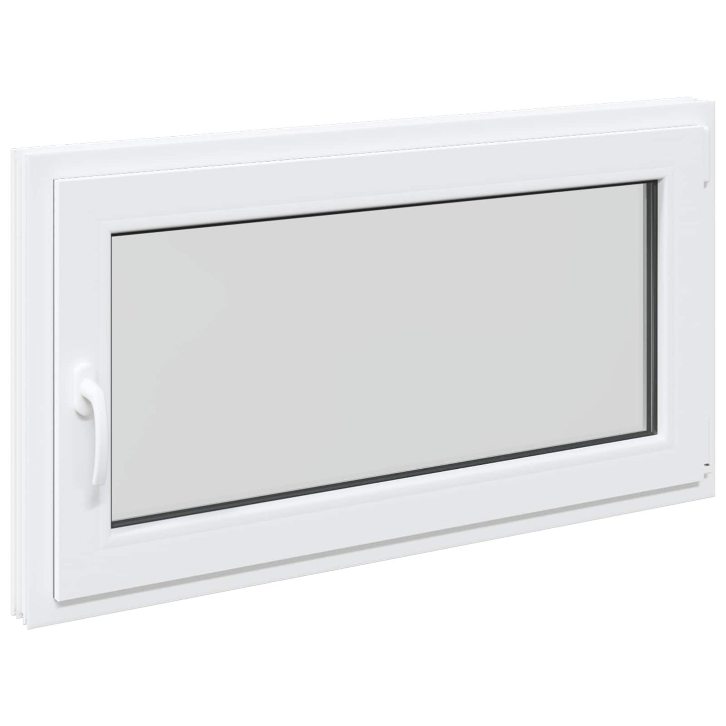 Finestra per Soffitta RISOR 110 x 70 cm PVC e Vetro Bianco | homemem39