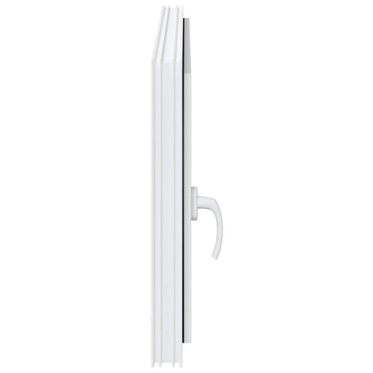 Finestra per Soffitta RISOR 110 x 70 cm PVC e Vetro Bianco | homemem39