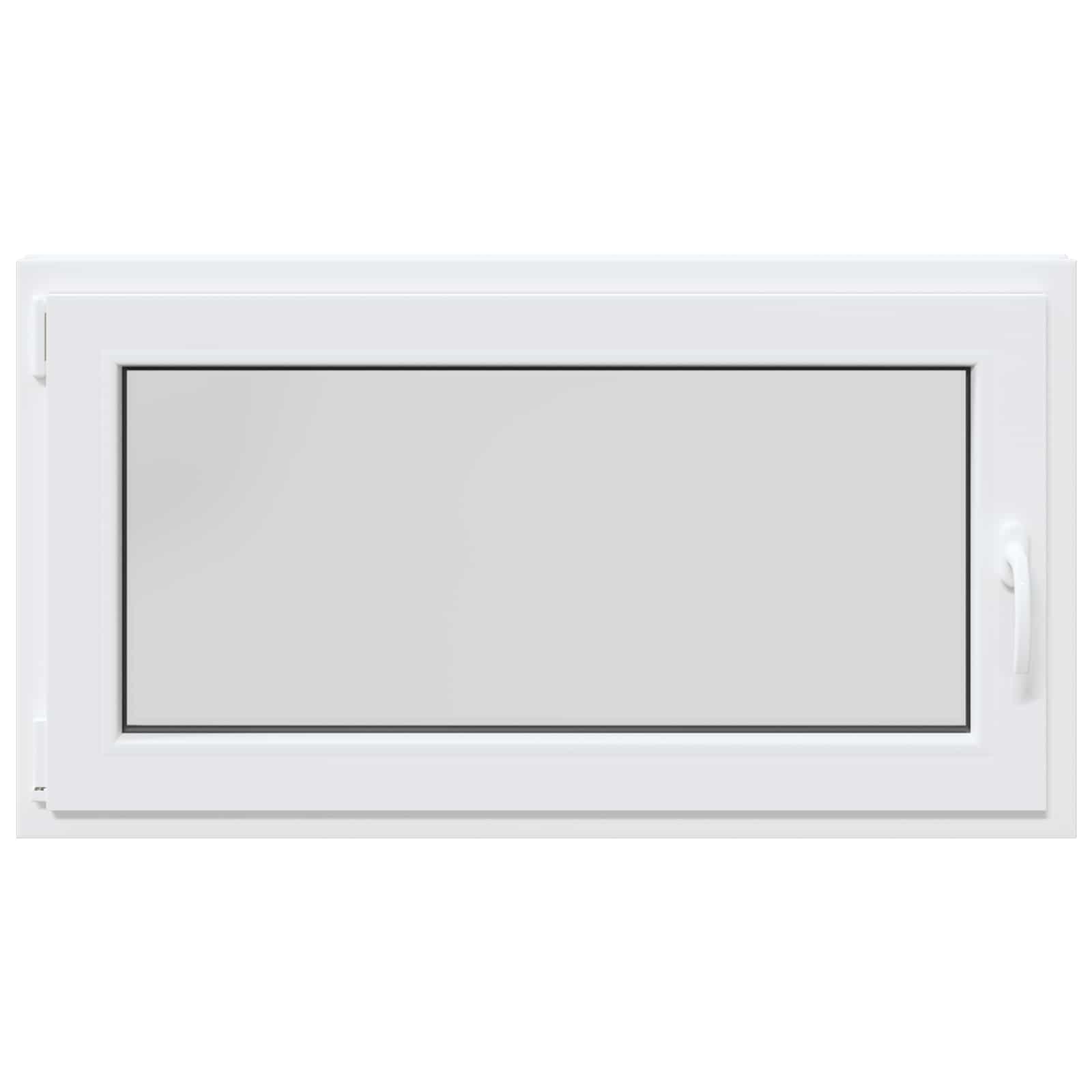 Finestra per Soffitta RISOR 110 x 70 cm PVC e Vetro Bianco | homemem39