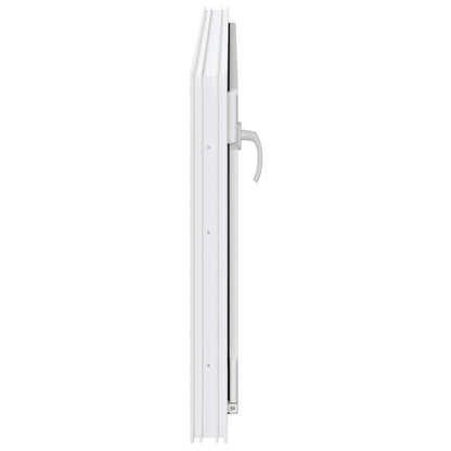 Finestra per Soffitta RISOR 110 x 70 cm PVC e Vetro Bianco | homemem39