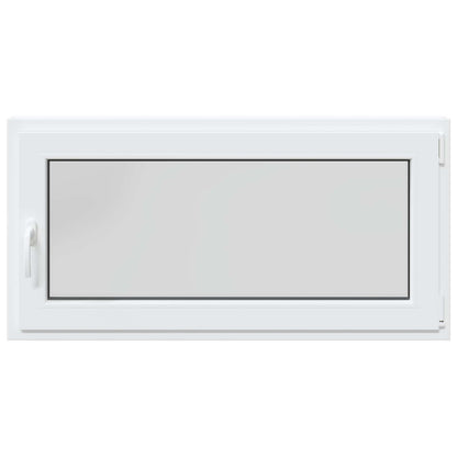 Finestra per Soffitta RISOR 120 x 60 cm PVC e Vetro Bianco | homemem39