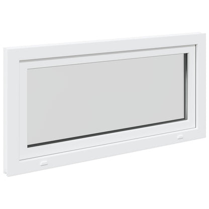 Finestra per Soffitta RISOR 120 x 60 cm PVC e Vetro Bianco | homemem39