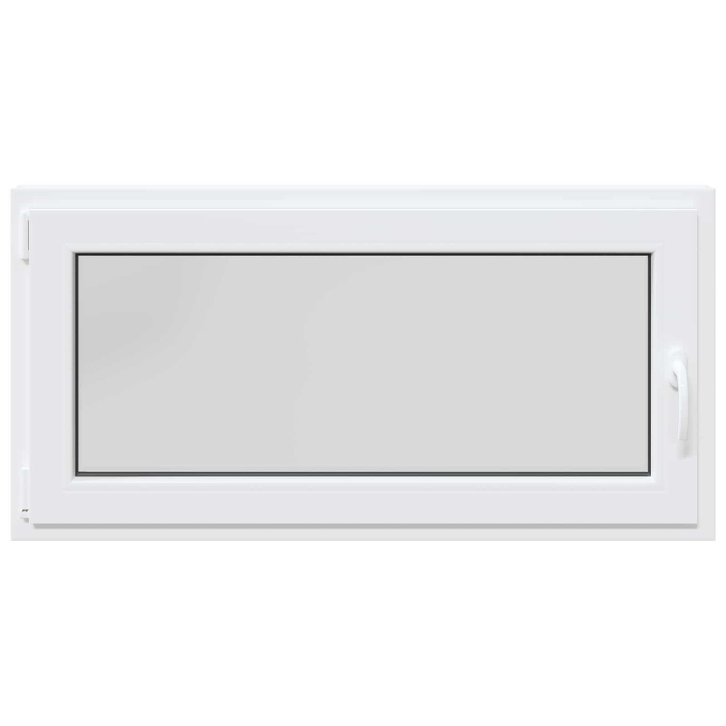 Finestra per Soffitta RISOR 120 x 60 cm PVC e Vetro Bianco | homemem39