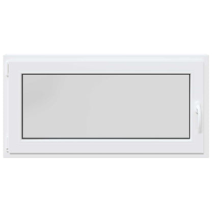 Finestra per Soffitta RISOR 120 x 60 cm PVC e Vetro Bianco | homemem39