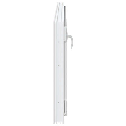 Finestra per Soffitta RISOR 120 x 60 cm PVC e Vetro Bianco | homemem39