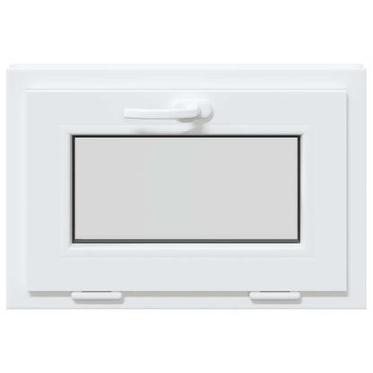 Finestra per Soffitta RISOR 60 x 40 cm PVC e Vetro Bianco | homemem39