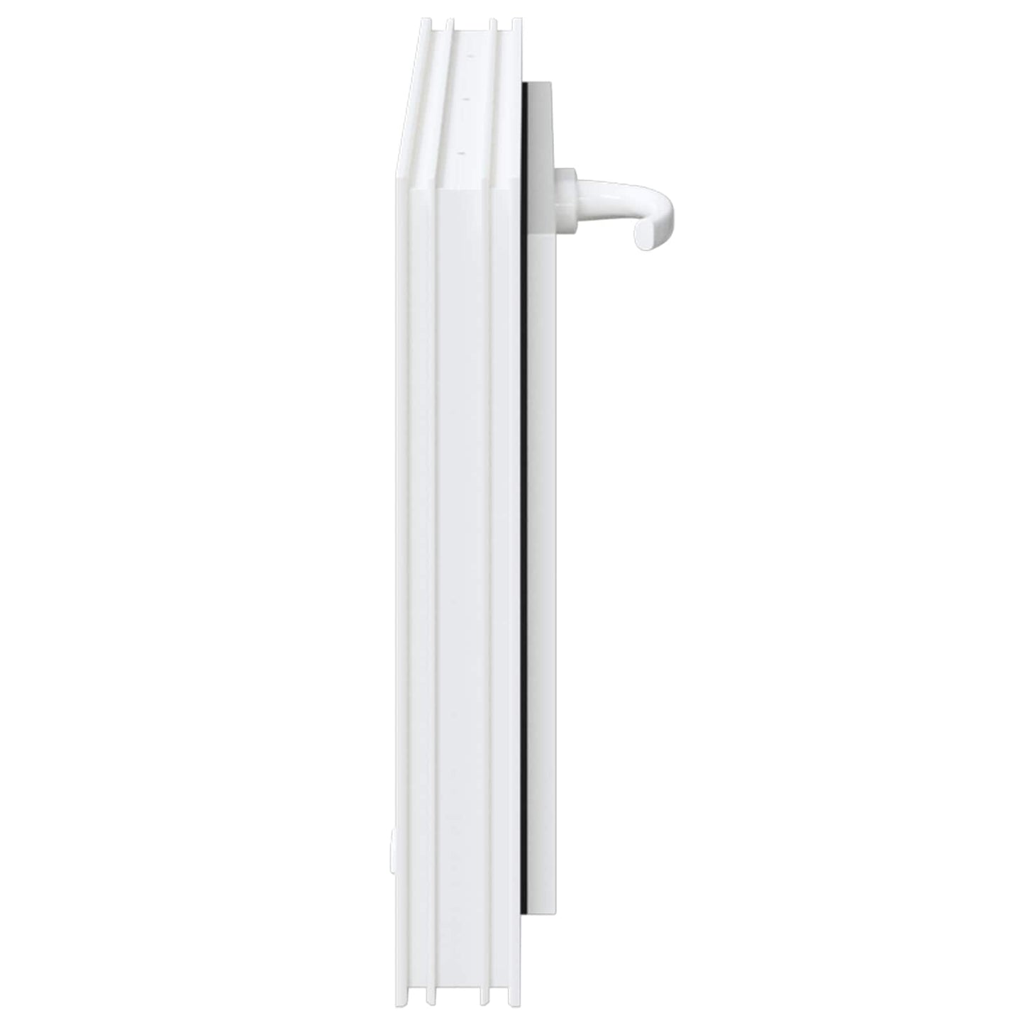 Finestra per Soffitta RISOR 60 x 40 cm PVC e Vetro Bianco | homemem39