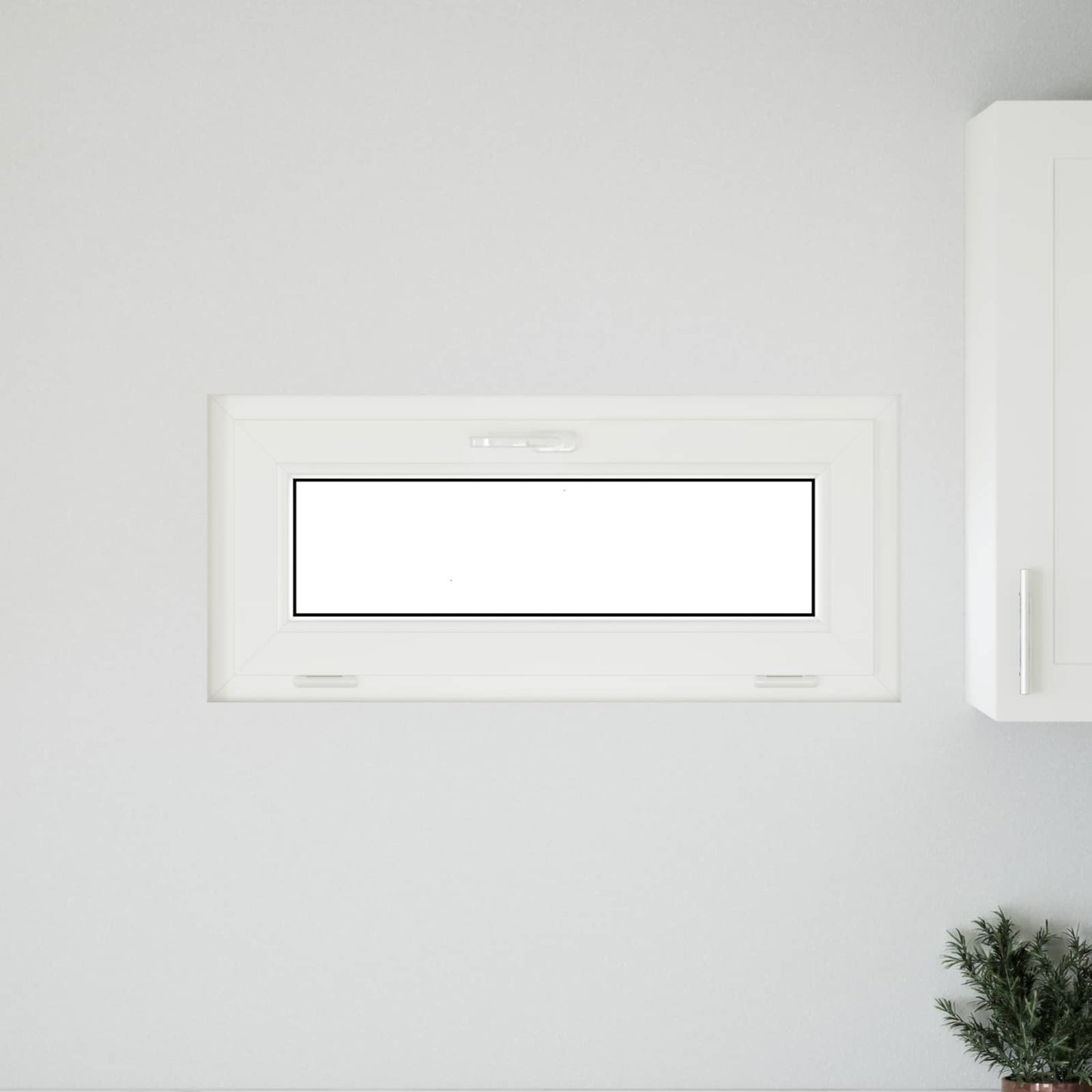 Finestra per Soffitta RISOR 90 x 40 cm PVC e Vetro Bianco | homemem39