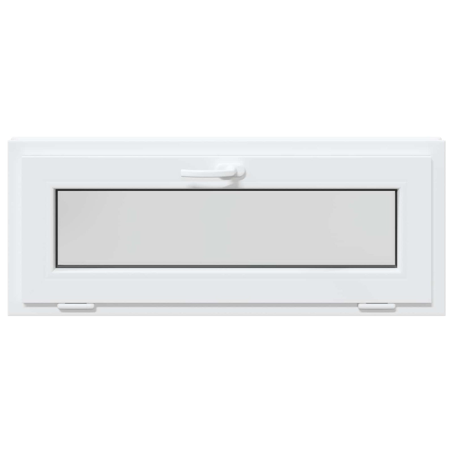 Finestra per Soffitta RISOR 100 x 40 cm PVC e Vetro Bianco | homemem39