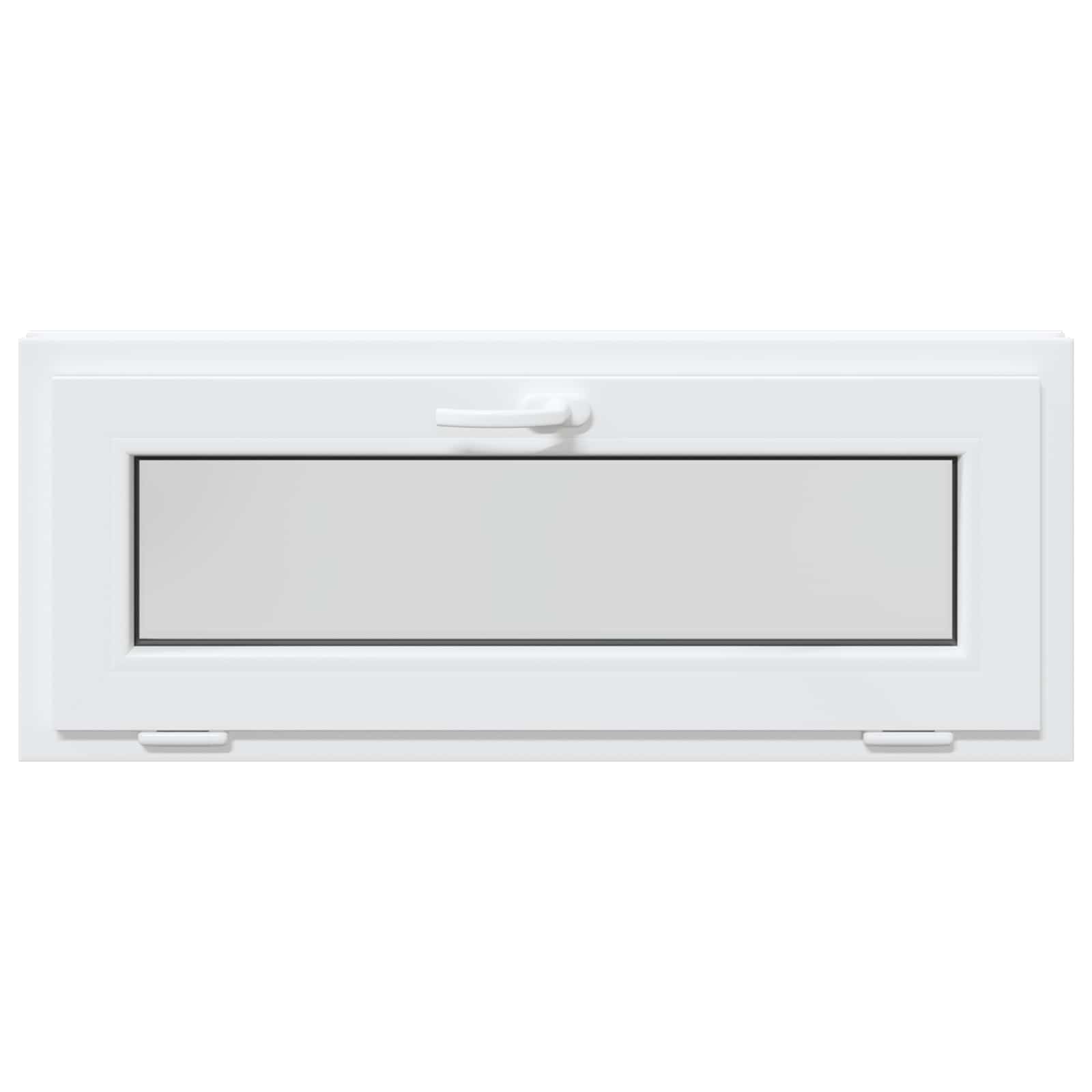 Finestra per Soffitta RISOR 100 x 40 cm PVC e Vetro Bianco | homemem39