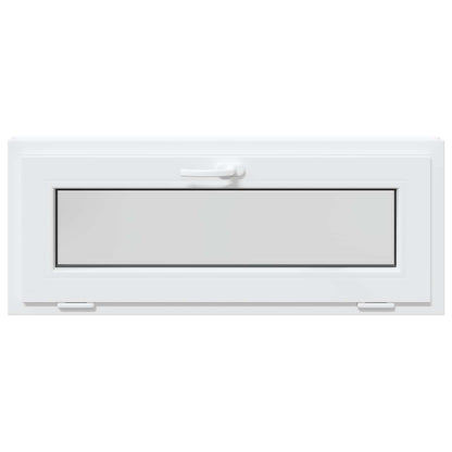 Finestra per Soffitta RISOR 100 x 40 cm PVC e Vetro Bianco | homemem39