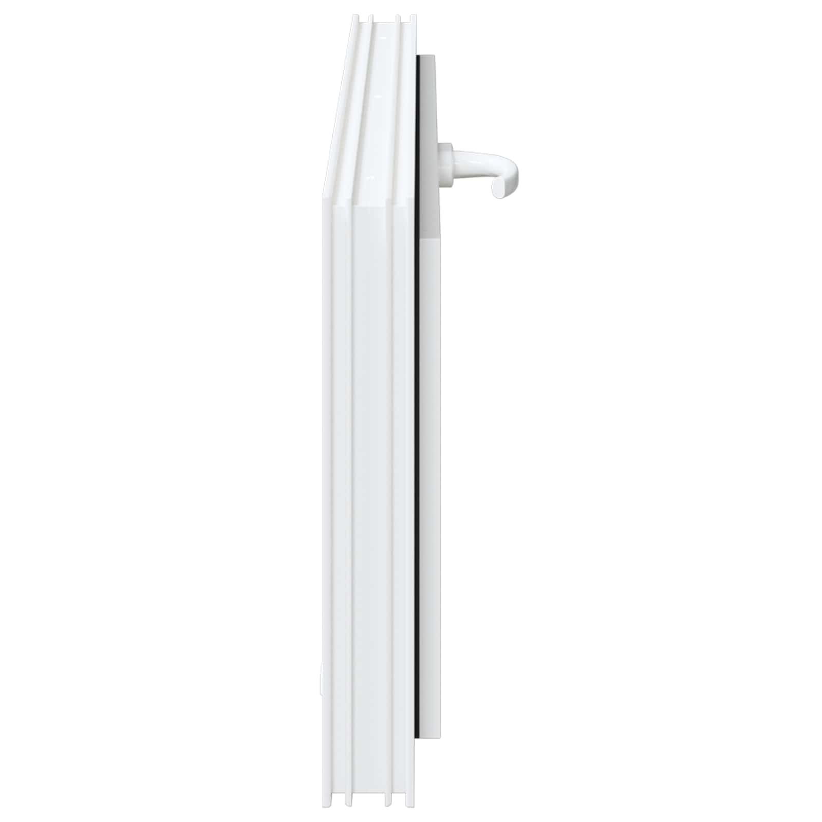 Finestra per Soffitta RISOR 110 x 40 cm PVC e Vetro Bianco | homemem39