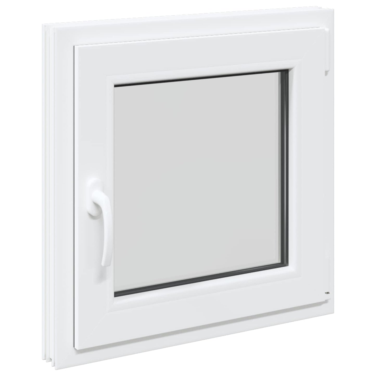 Finestra per Soffitta RISOR 50 x 50 cm PVC e Vetro Bianco | homemem39
