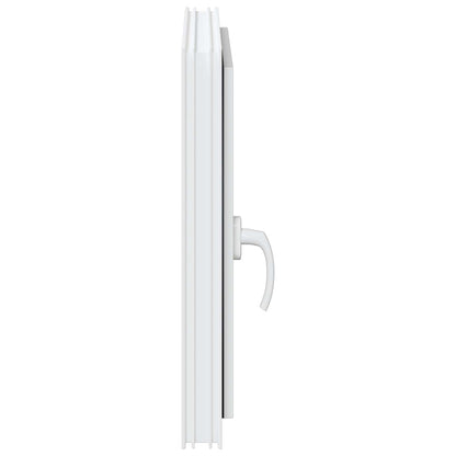Finestra per Soffitta RISOR 50 x 50 cm PVC e Vetro Bianco | homemem39