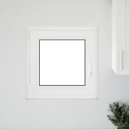Finestra per Soffitta RISOR 50 x 50 cm PVC e Vetro Bianco | homemem39