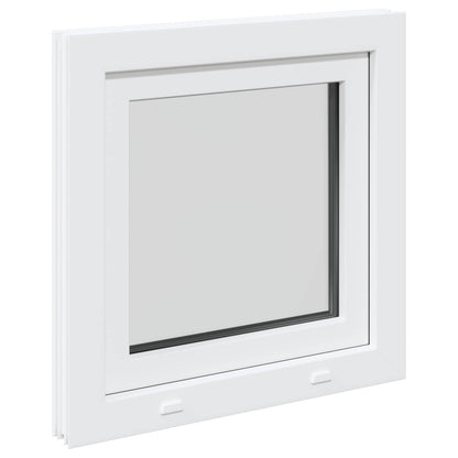 Finestra per Soffitta RISOR 50 x 50 cm PVC e Vetro Bianco | homemem39