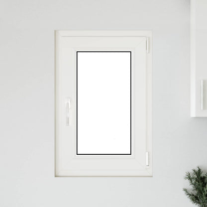 Finestra per Soffitta RISOR 50 x 75 cm PVC e Vetro Bianco | homemem39
