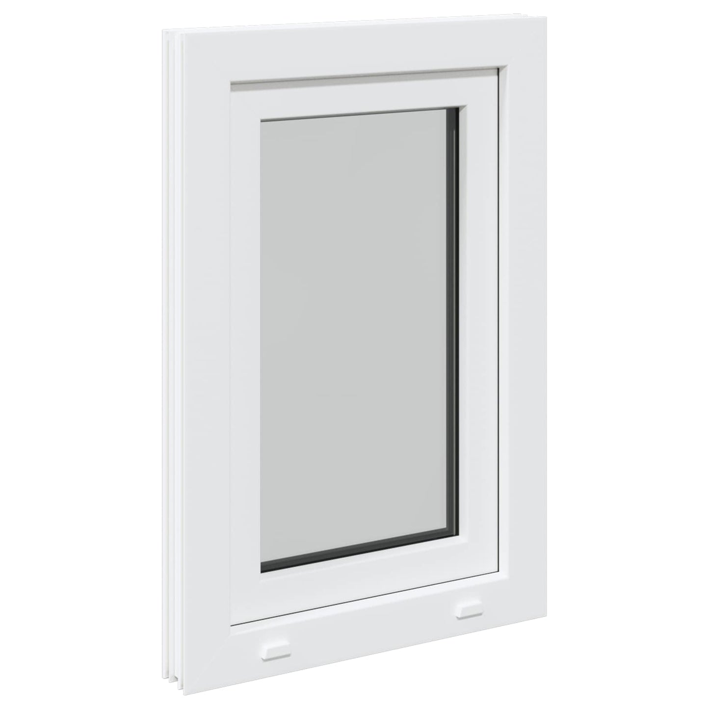 Finestra per Soffitta RISOR 50 x 75 cm PVC e Vetro Bianco | homemem39