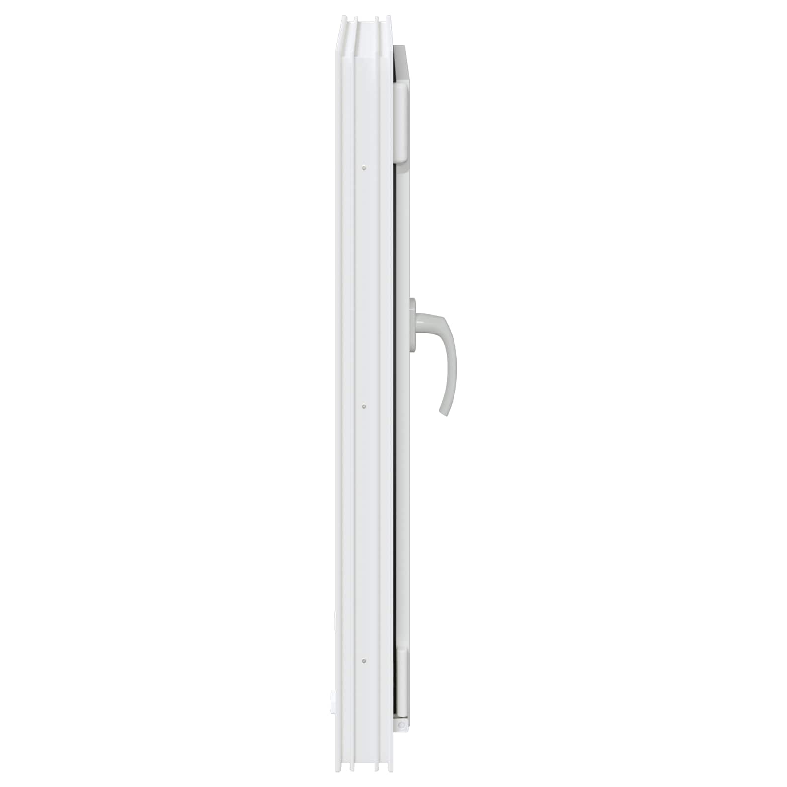 Finestra per Soffitta RISOR 50 x 75 cm PVC e Vetro Bianco | homemem39