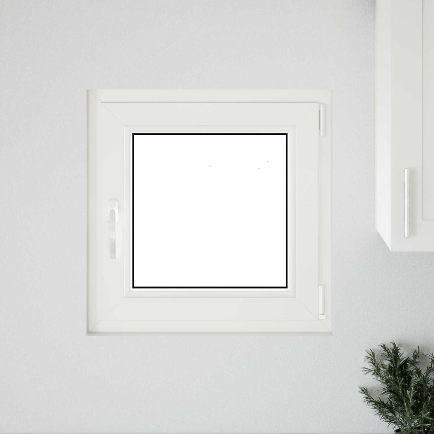 Finestra per Soffitta RISOR 60 x 60 cm PVC e Vetro Bianco