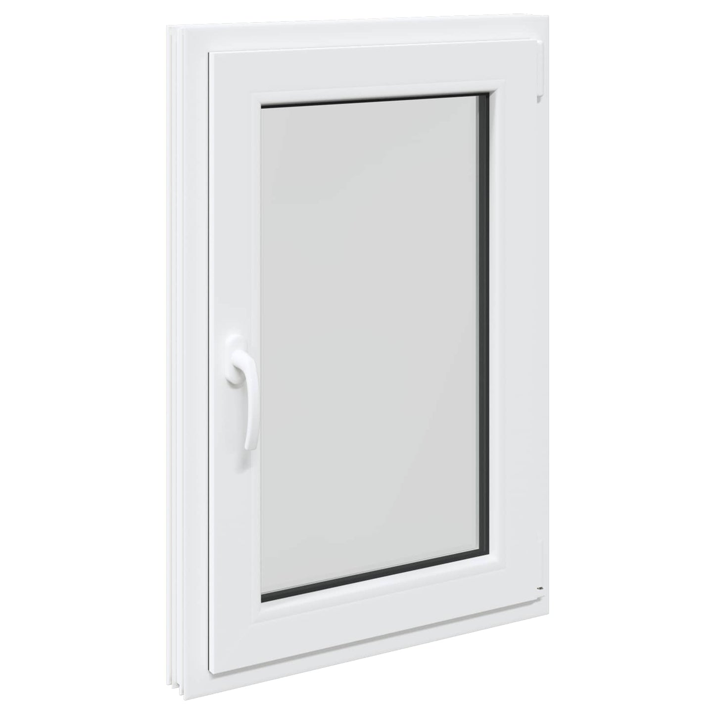 Finestra per Soffitta RISOR 60 x 90 cm PVC e Vetro Bianco | homemem39