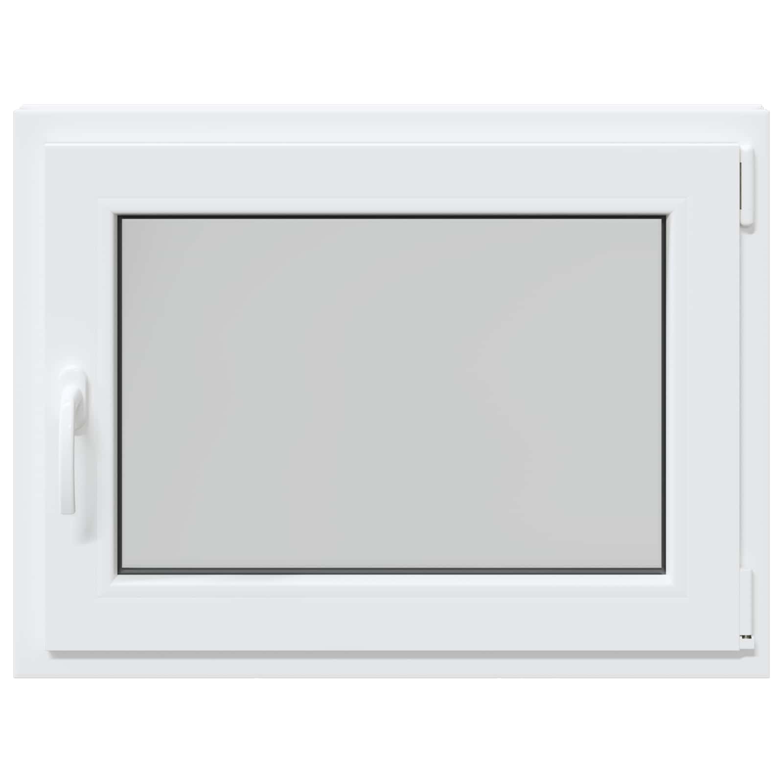 Finestra per Soffitta RISOR 80 x 50 cm PVC e Vetro Bianco | homemem39