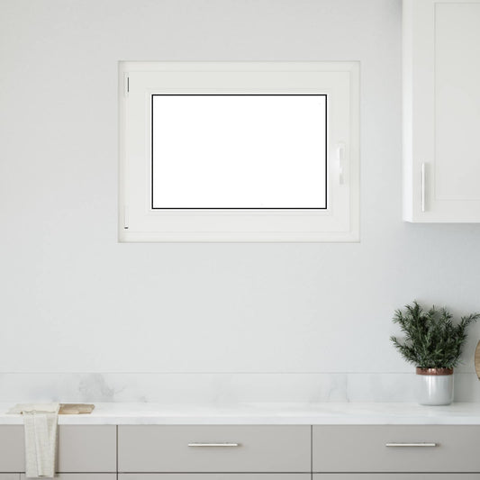 Finestra per Soffitta RISOR 80 x 50 cm PVC e Vetro Bianco