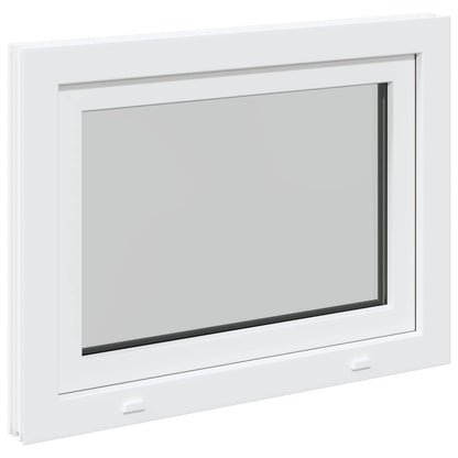 Finestra per Soffitta RISOR 80 x 50 cm PVC e Vetro Bianco | homemem39