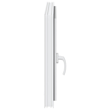 Finestra per Soffitta RISOR 80 x 60 cm PVC e Vetro Bianco | homemem39