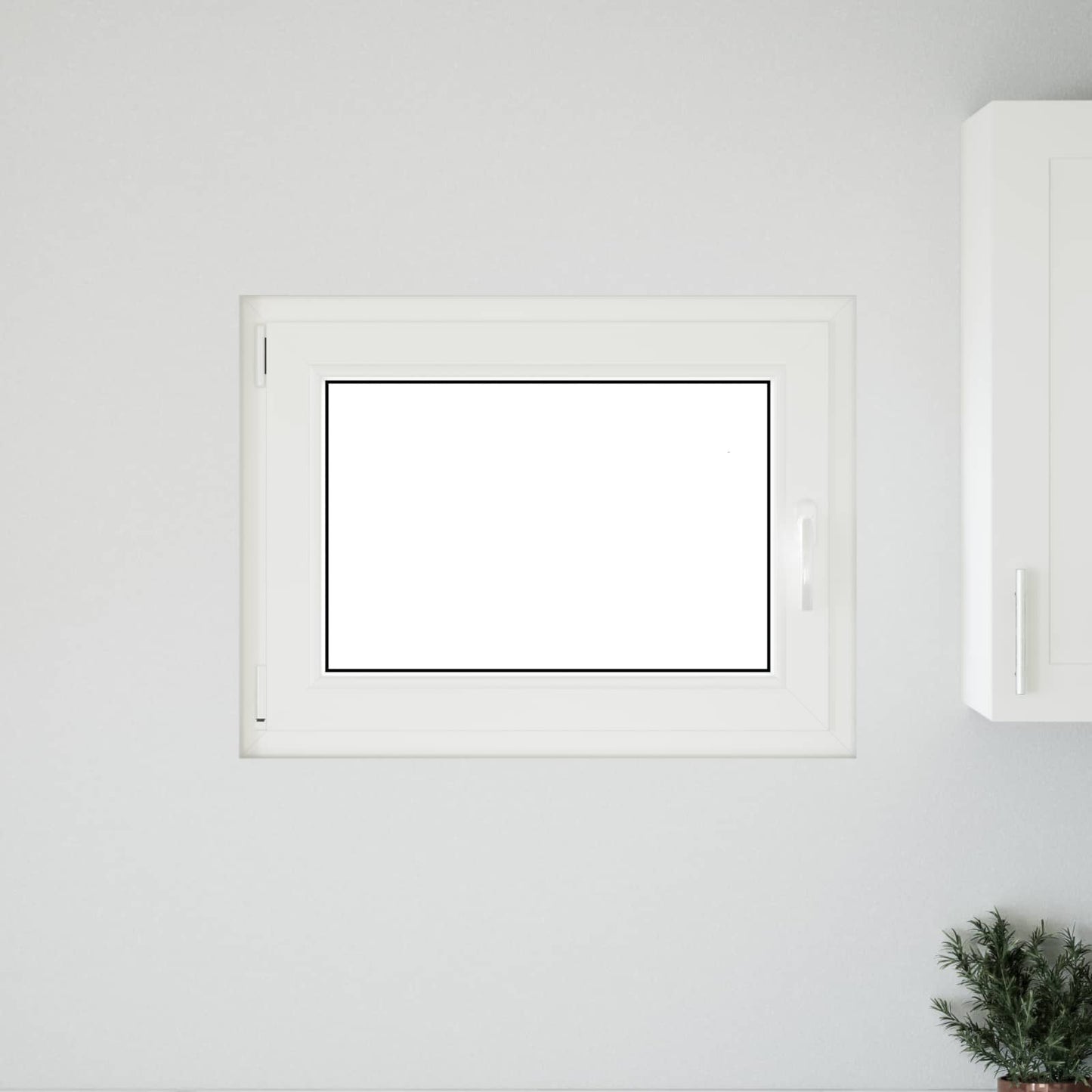 Finestra per Soffitta RISOR 80 x 60 cm PVC e Vetro Bianco | homemem39
