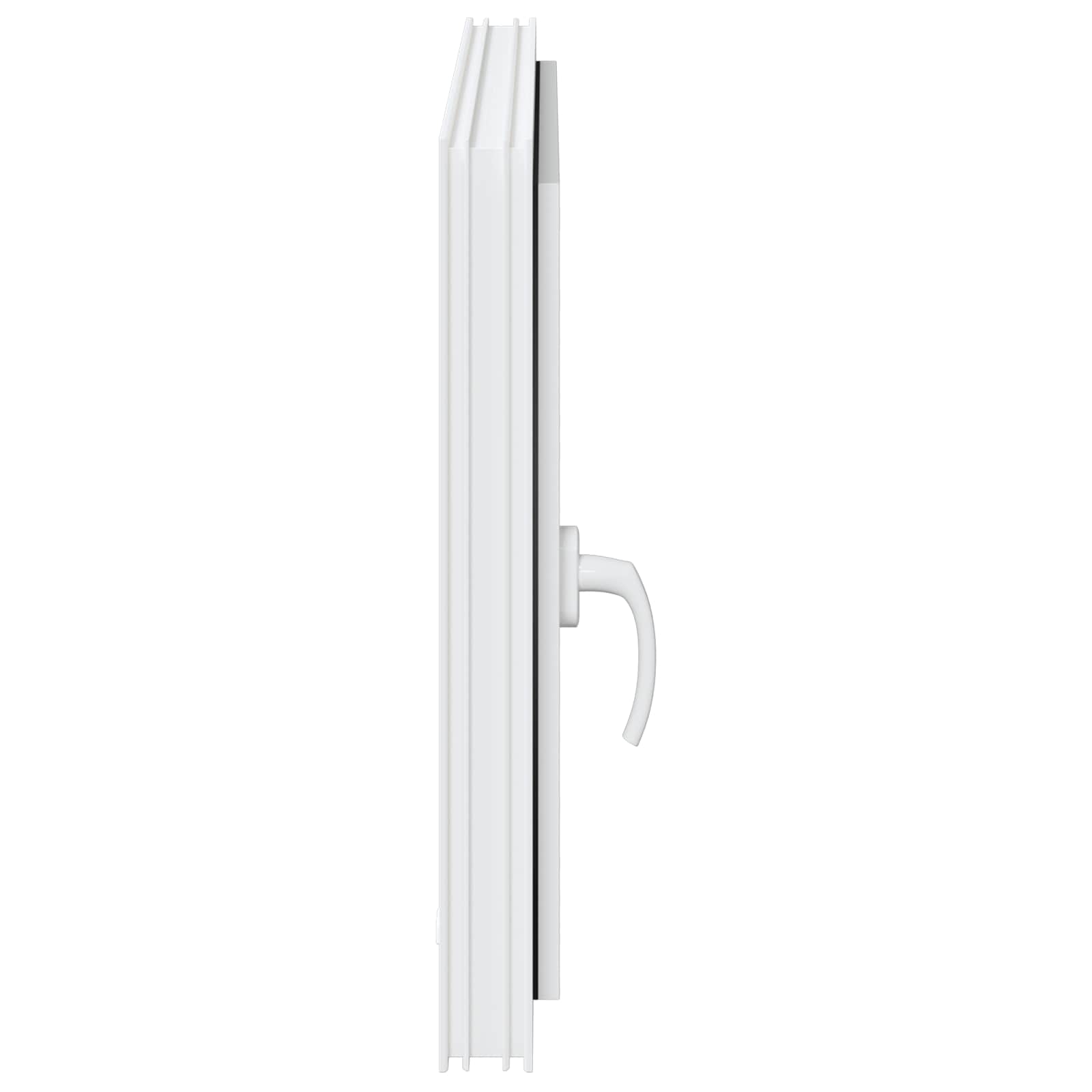 Finestra per Soffitta RISOR 80 x 70 cm PVC e Vetro Bianco | homemem39