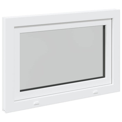 Finestra per Soffitta RISOR 90 x 50 cm PVC e Vetro Bianco | homemem39