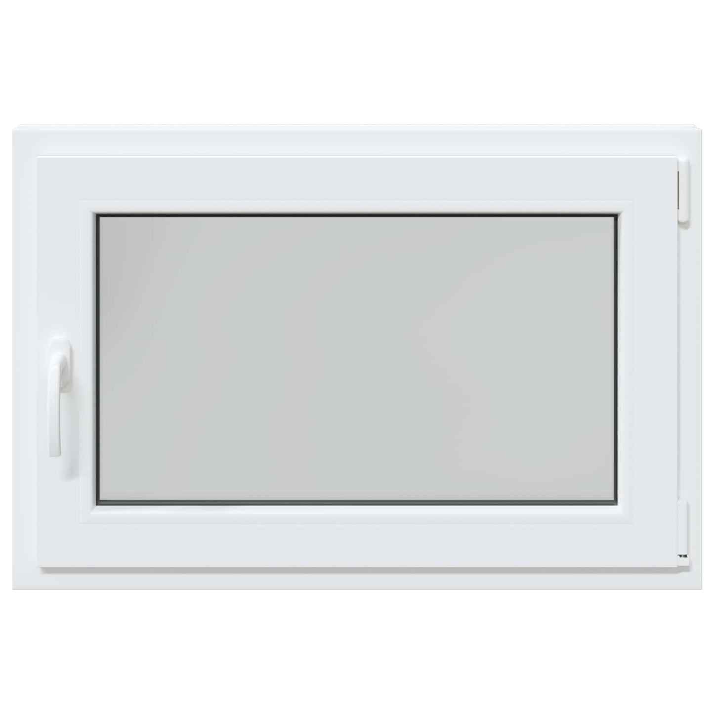 Finestra per Soffitta RISOR 90 x 50 cm PVC e Vetro Bianco | homemem39