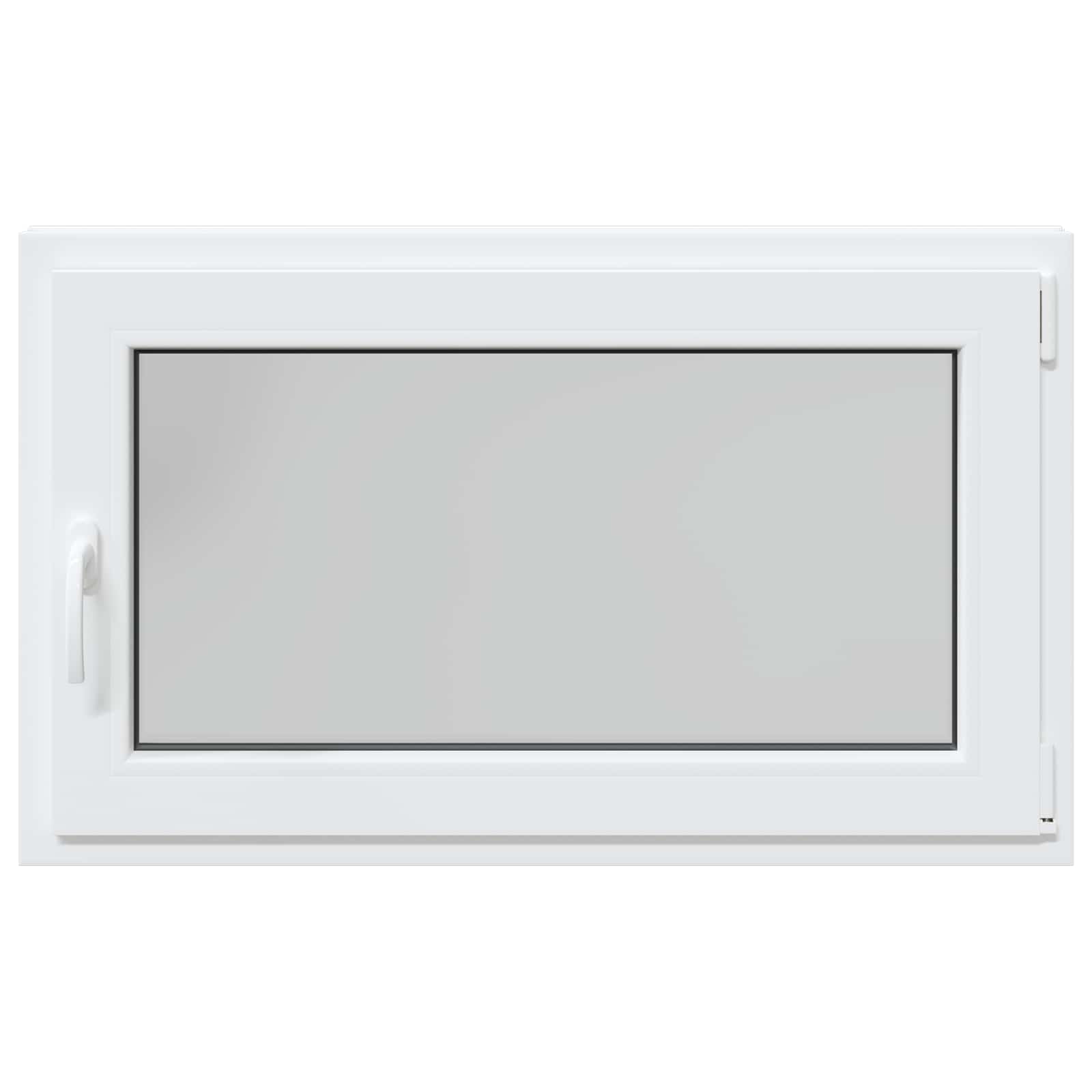 Finestra per Soffitta RISOR 100 x 50 cm PVC e Vetro Bianco | homemem39