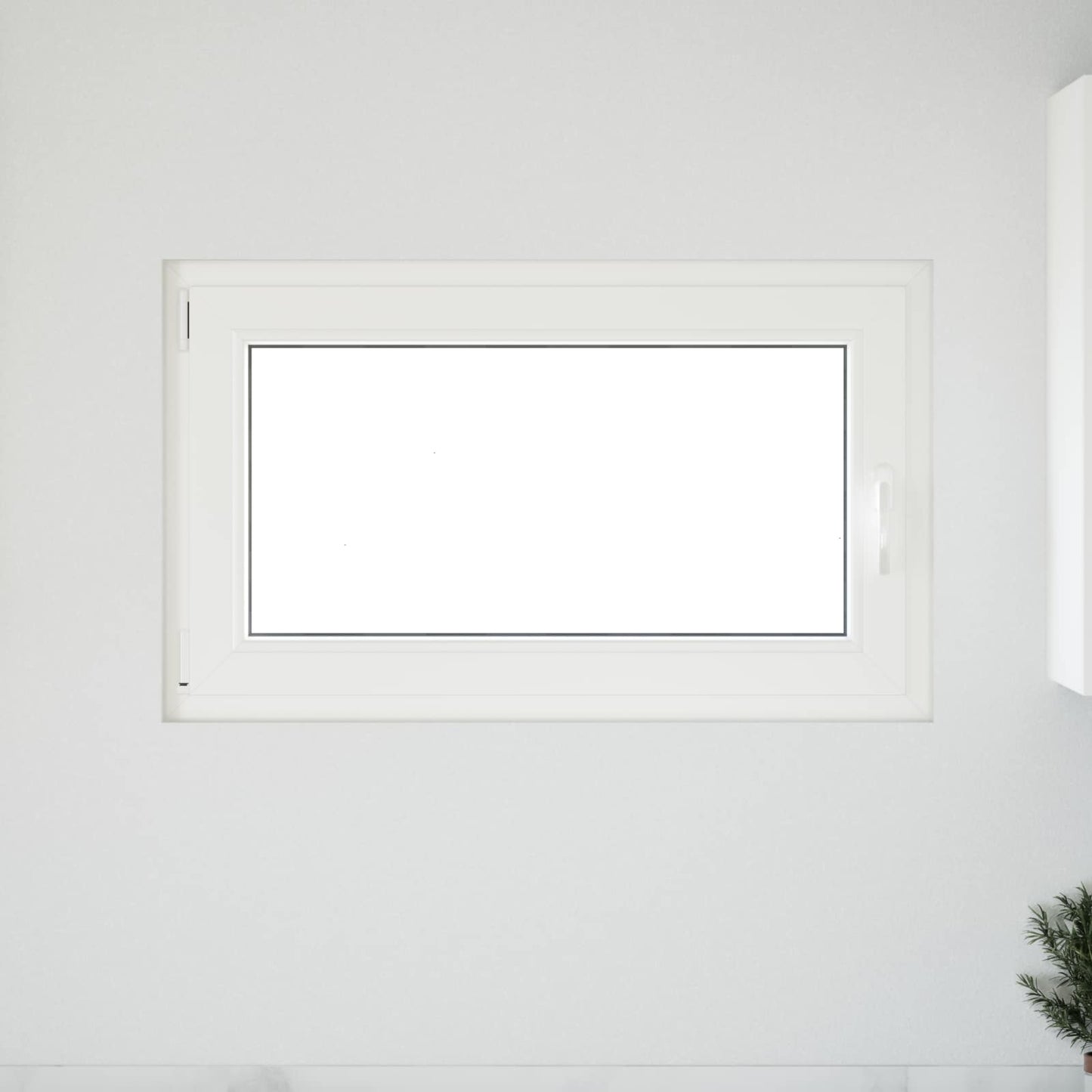 Finestra per Soffitta RISOR 100 x 60 cm PVC e Vetro Bianco | homemem39