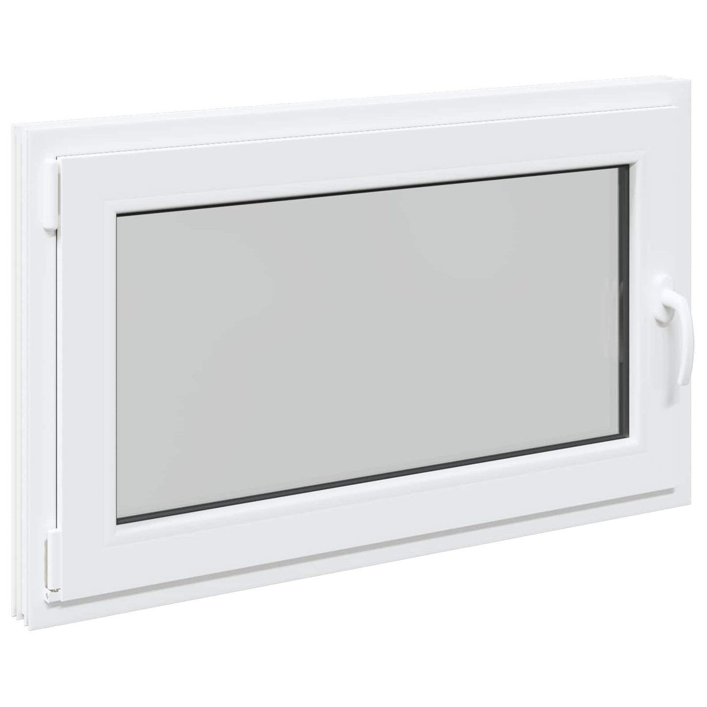 Finestra per Soffitta RISOR 100 x 60 cm PVC e Vetro Bianco | homemem39