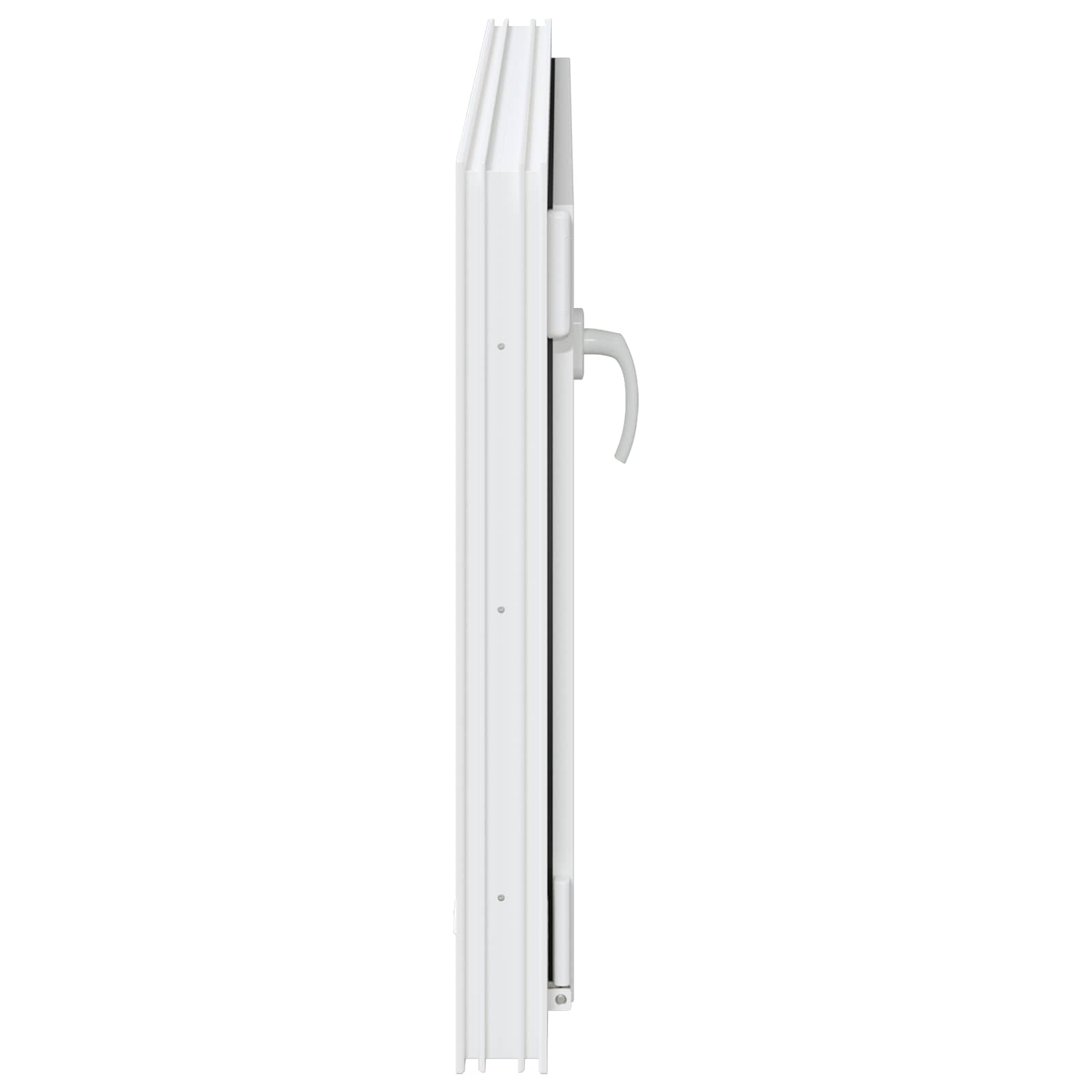 Finestra per Soffitta RISOR 100 x 60 cm PVC e Vetro Bianco | homemem39
