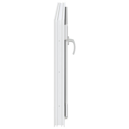 Finestra per Soffitta RISOR 100 x 60 cm PVC e Vetro Bianco | homemem39
