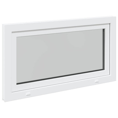Finestra per Soffitta RISOR 110 x 50 cm PVC e Vetro Bianco | homemem39
