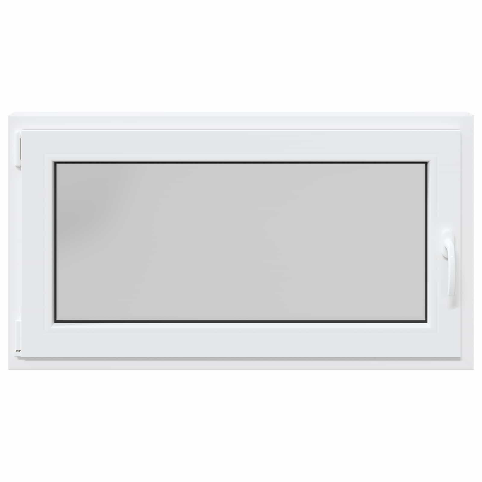 Finestra per Soffitta RISOR 110 x 50 cm PVC e Vetro Bianco | homemem39