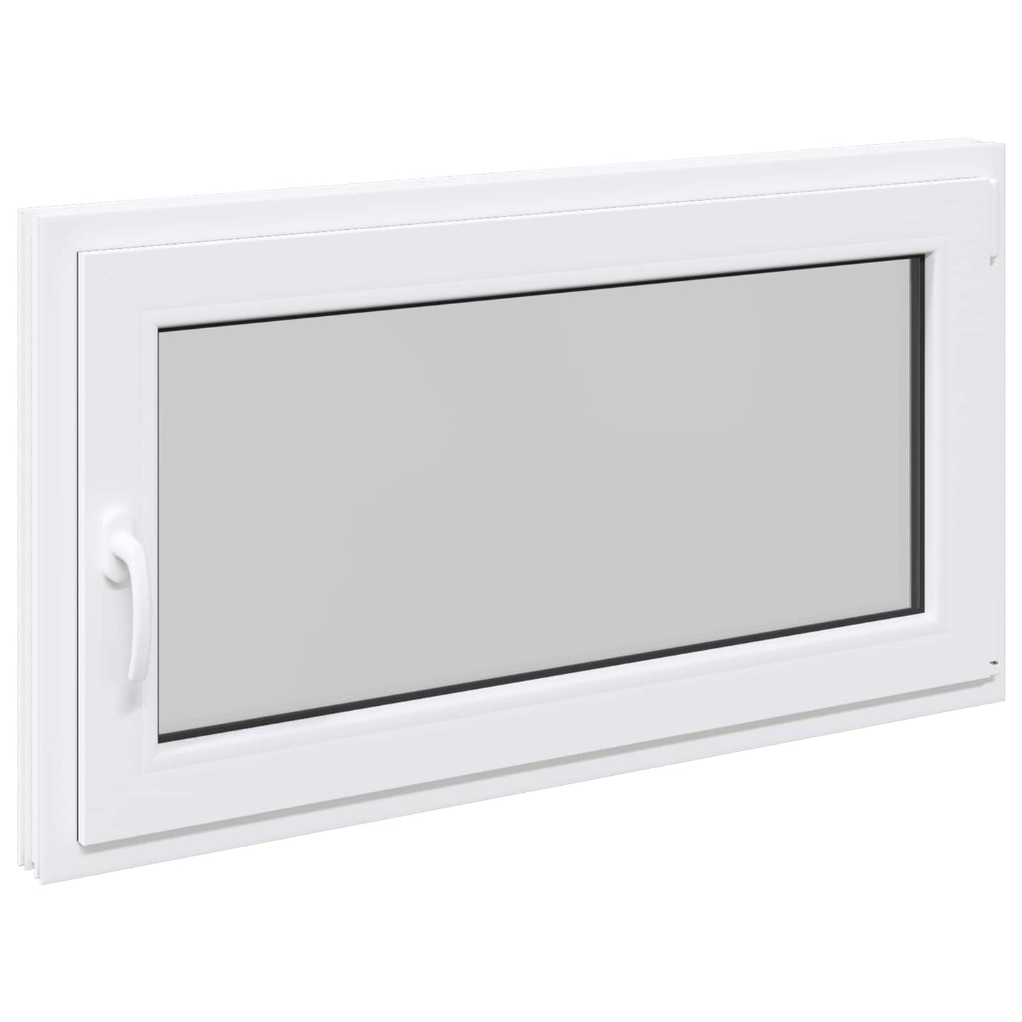 Finestra per Soffitta RISOR 110 x 60 cm PVC e Vetro Bianco | homemem39